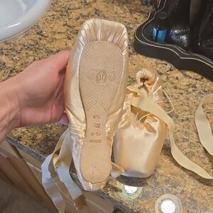 Gold Ballet Shoes